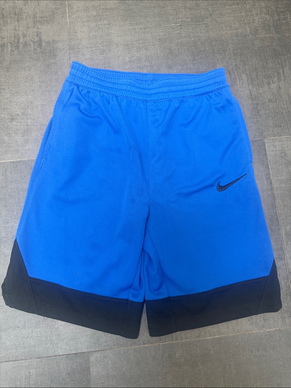 Nike Royal Blue Athletic Shorts with Black Accent